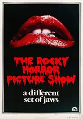 The rocky horror picture show movie poster – classic 70’s vintage