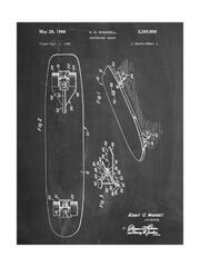 Vintage Skateboard Patent