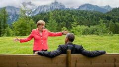 That Time Obama and Angela Merkels Conversation Turned Into a Scene